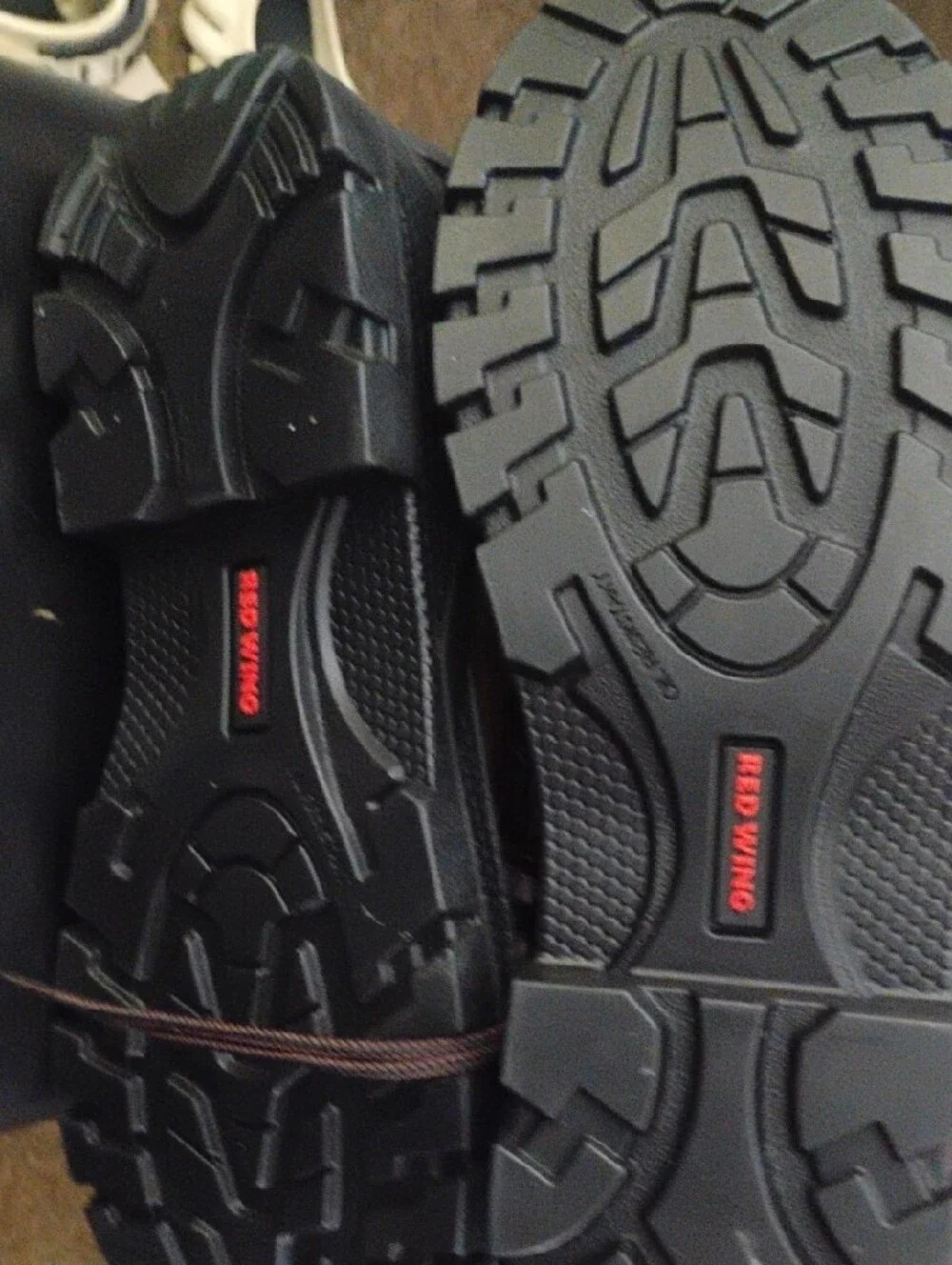 Red Wing Shoes Brown and Black Men's Work Boots